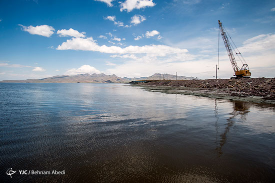 عکس: دریاچه نیمه جان ارومیه