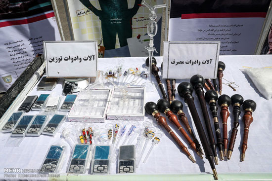 کشف دو تن مواد مخدر در تهران