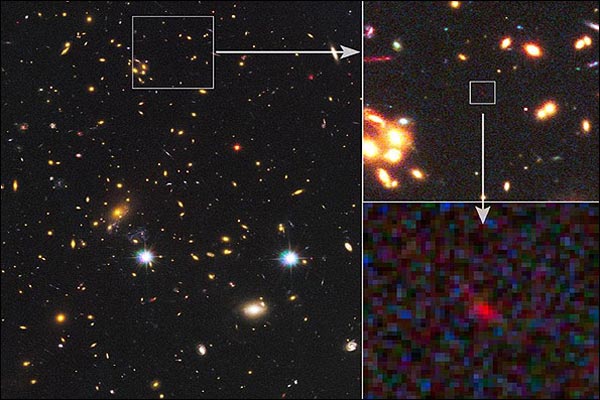 ثبت تصویر کهکشان پس از 13 میلیارد سال!