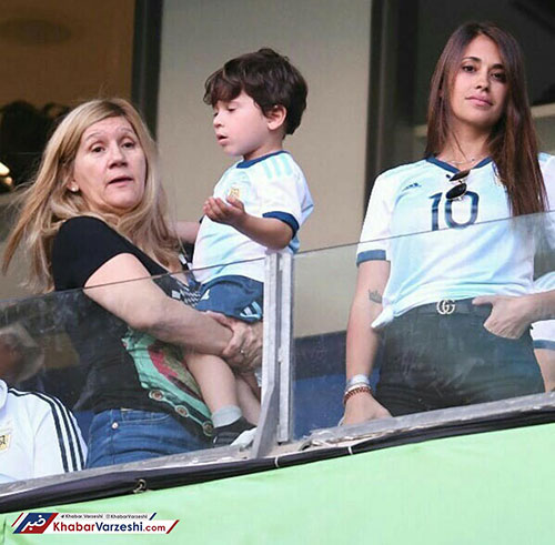 خانواده مسی حامی ویژه آرژانتین