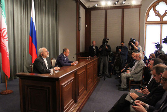 مذاکرات ظریف و لاوروف در مسکو +عکس