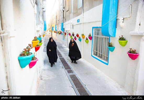 کوچه امیدی به استقبال نوروز رفت