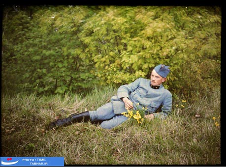 عکس های نادر رنگی از جنگ جهانی اول