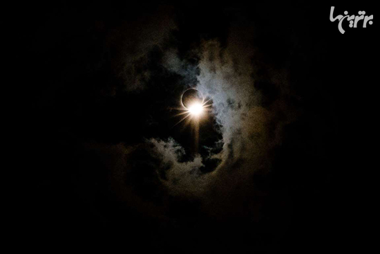 تصاویر دیدنی از ماه گرفتگی