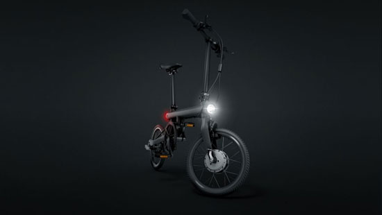 عکس: دوچرخه الکتریکی و تاشوی شیائومی