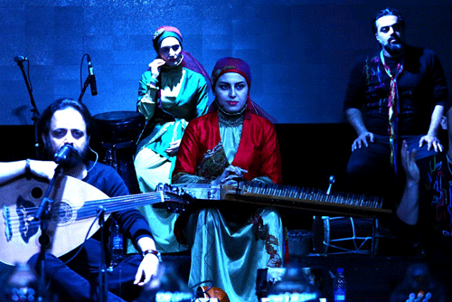 عکس: کنسرت «رستاک» در شیراز