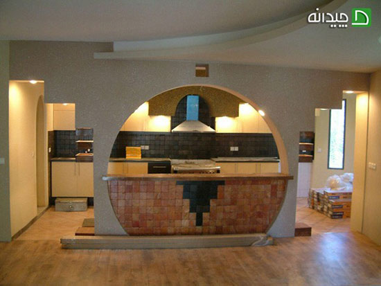 جدیدترین آشپزخانه های اپن در ایران