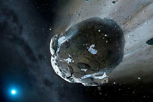 کشف سیارک غنی از کربن