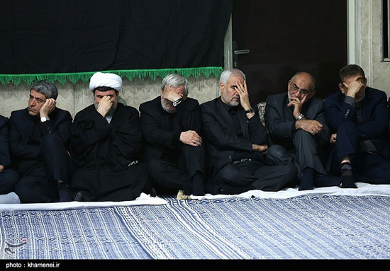 عکس: عزاداری سالار شهیدان با حضور رهبری