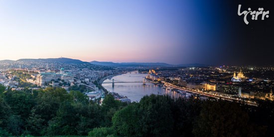 روز و شب بوداپست در یک تصویر!