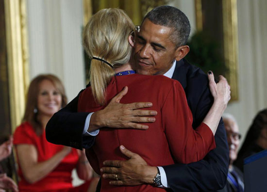 عکس: تجلیل ویژه اوباما از «مریل‌ استریپ»