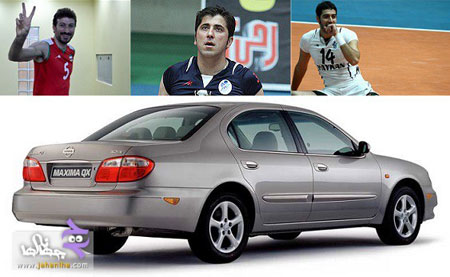 بازیکنان معروف والیبال چه ماشینی سوار میشن؟