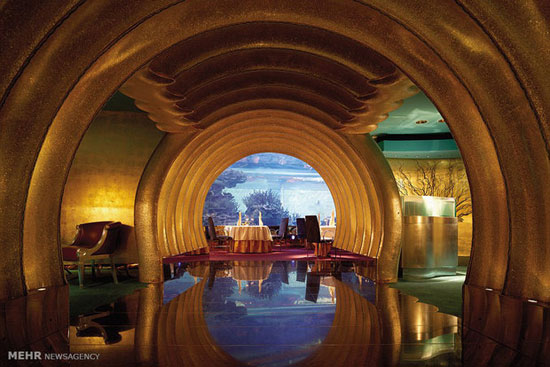 تصاویری دیدنی از هتل 7 ستاره جمیرا در دبی