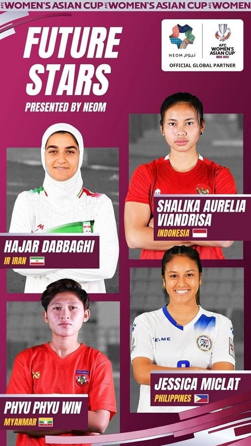 او آینده‌‎ساز فوتبال زنان ایران در آسیاست!