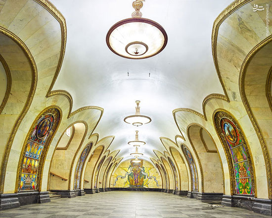 زیباترین متروی دنیا
