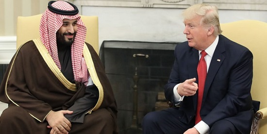 ترامپ: به بن‌سلمان گفتم برای عملیات نظامی پول بدهید