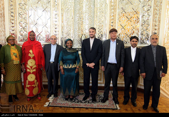 تصاویری از لباس هیات آفریقایی در تهران