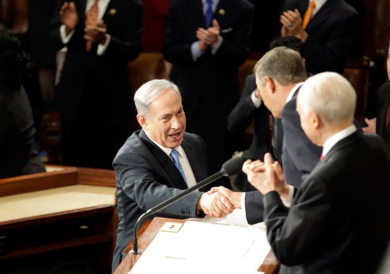 سخنرانی جنجالی نتانیاهو در کنگره +عکس