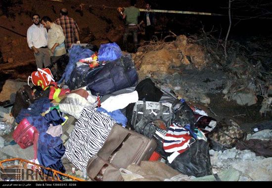 عکس: سقوط مرگبار اسکانیا در سیاه بیشه
