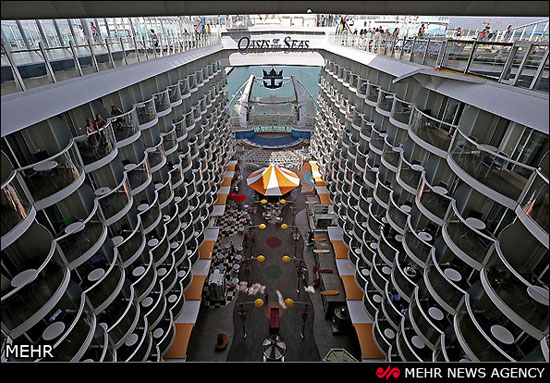 بزرگترین کشتی تفریحی جهان +عکس