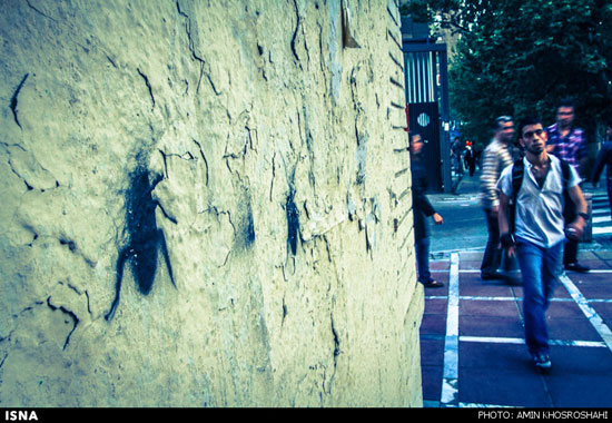 هنر گرافیتی در تهران +عکس