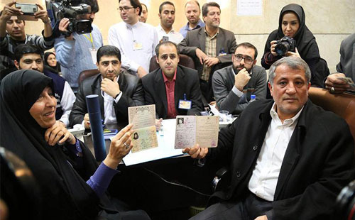 همه آمدند؛ از محسن هاشمی تا یاران احمدی نژاد