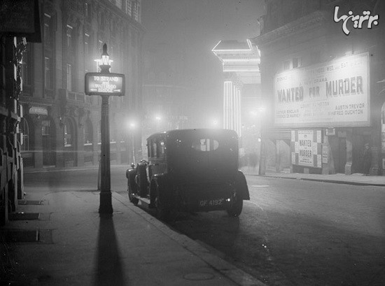 عکس های مه آلود از لندن اوایل قرن بیستم