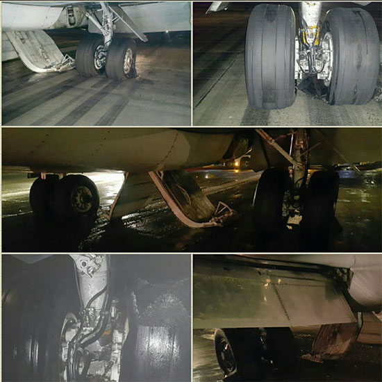 ۳ لاستیک هواپیما در فرودگاه تبریز ترکید
