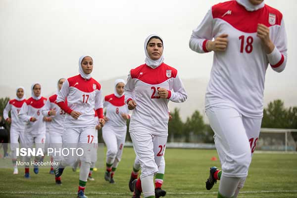 حاشیه‌های تصویریِ اردوی تیم‌های ملی فوتبال زنان
