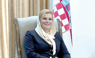 رئیس‌ جمهور زن کرواسی به ایران می‌آید