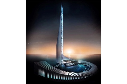 طراحی برج آفریقایی با الهام از بازی دومینو