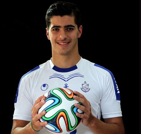 عزت اللهی، جوان ترین لژیونر فوتبال ایران