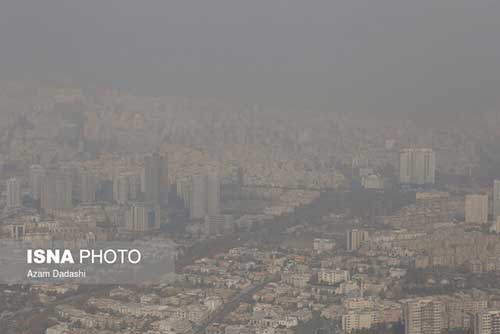 قصه تکراری؛ وضعیت هوای تهران قرمز شد
