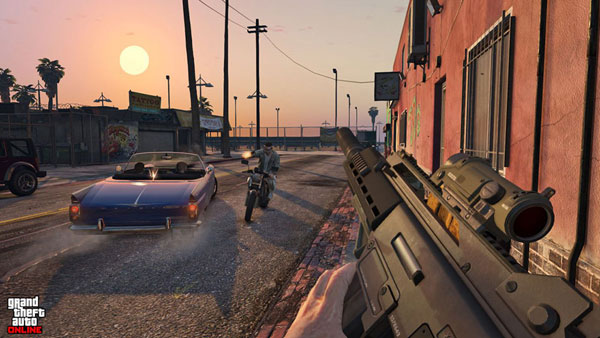 تصاویری مهیج از محیط بازی GTA 5