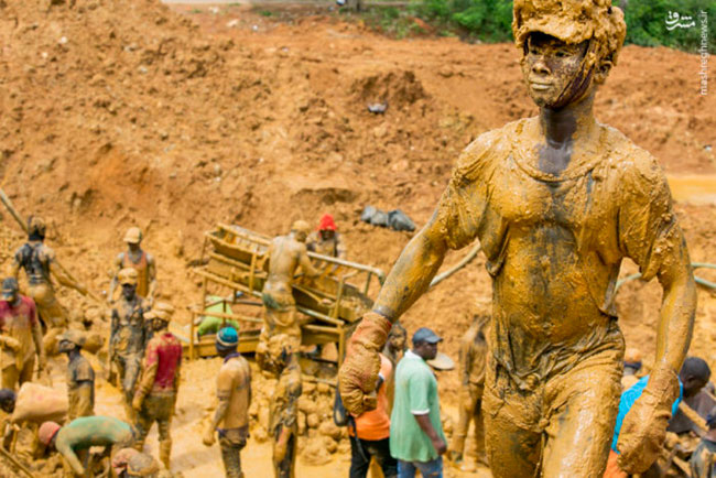 استخراج طلا از معادن طلای غنا
