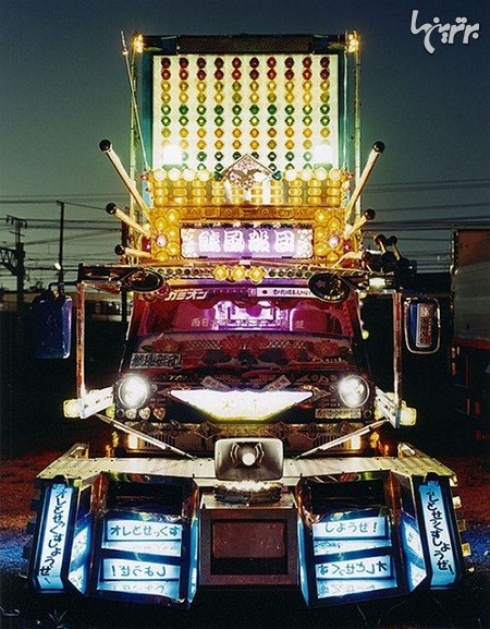 کامیون‌های تزئین شده و خنده دار ژاپنی