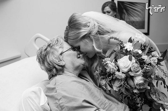 جشن عروسی که در بیمارستان به پایان رسید