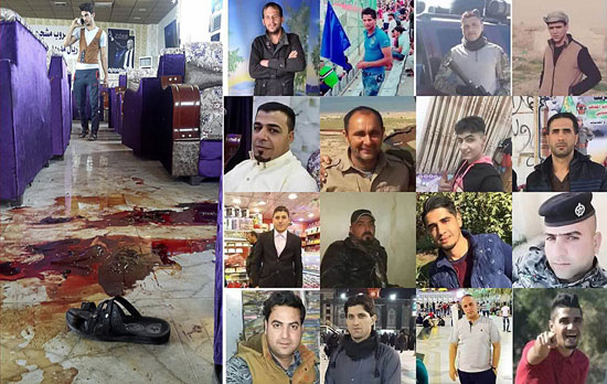 کشته شدن 4 فوتبالیست توسط داعش