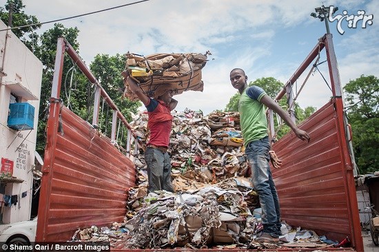 تجارت زباله در میان فاضلاب‌های دهلی