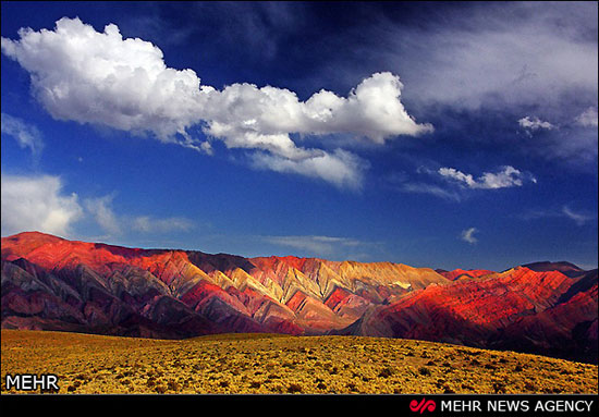 رنگارنگ ترین کوه‌های جهان‎ +عکس