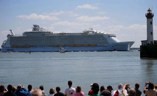 عکس: بزرگترین کشتی مسافری دنیا