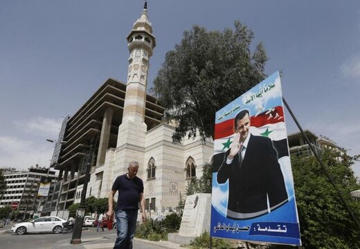 کمپین انتخاباتی بشار اسد آغاز به کار کرد