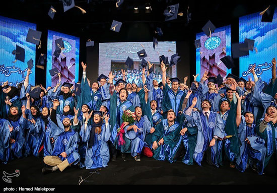 عکس: جشن فارغ‌ التحصیلان دانشگاه شریف