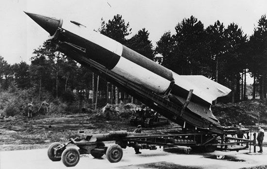 موشک آلمانی که به فضا رسید