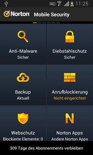 آنتی‌ویروس Norton Security برای اندروید