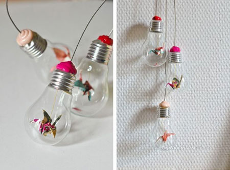 ایده های هیجان انگیز با لامپ های قدیمی