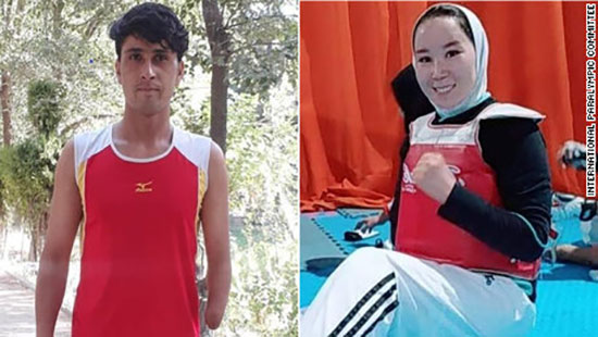 دو ورزشکار افغان خود را به پارالمپیک رساندند