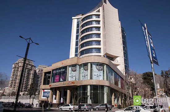 نمونه‌هایی از نمای ساختمان‌های تجاری در ایران
