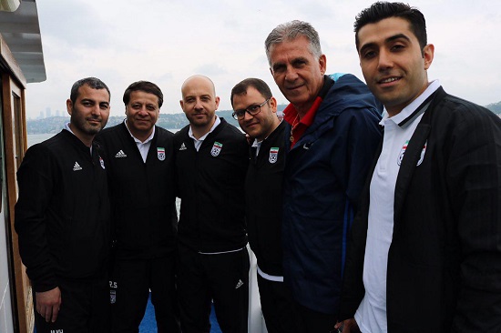 تفریح بازیکنان تیم ملی در ترکیه