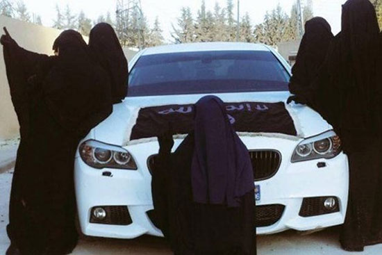 گردان زنان داعش